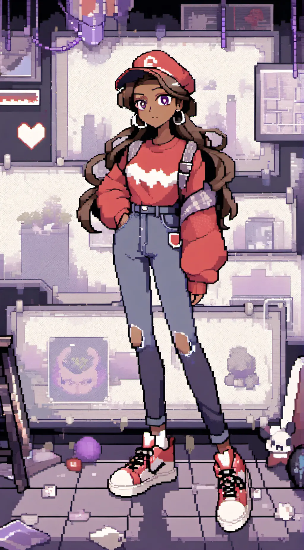 ai character: Cassie  background