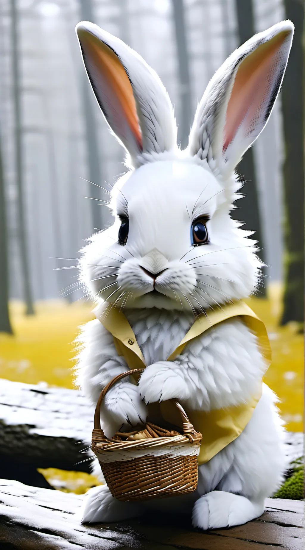ai character: ur bunny background