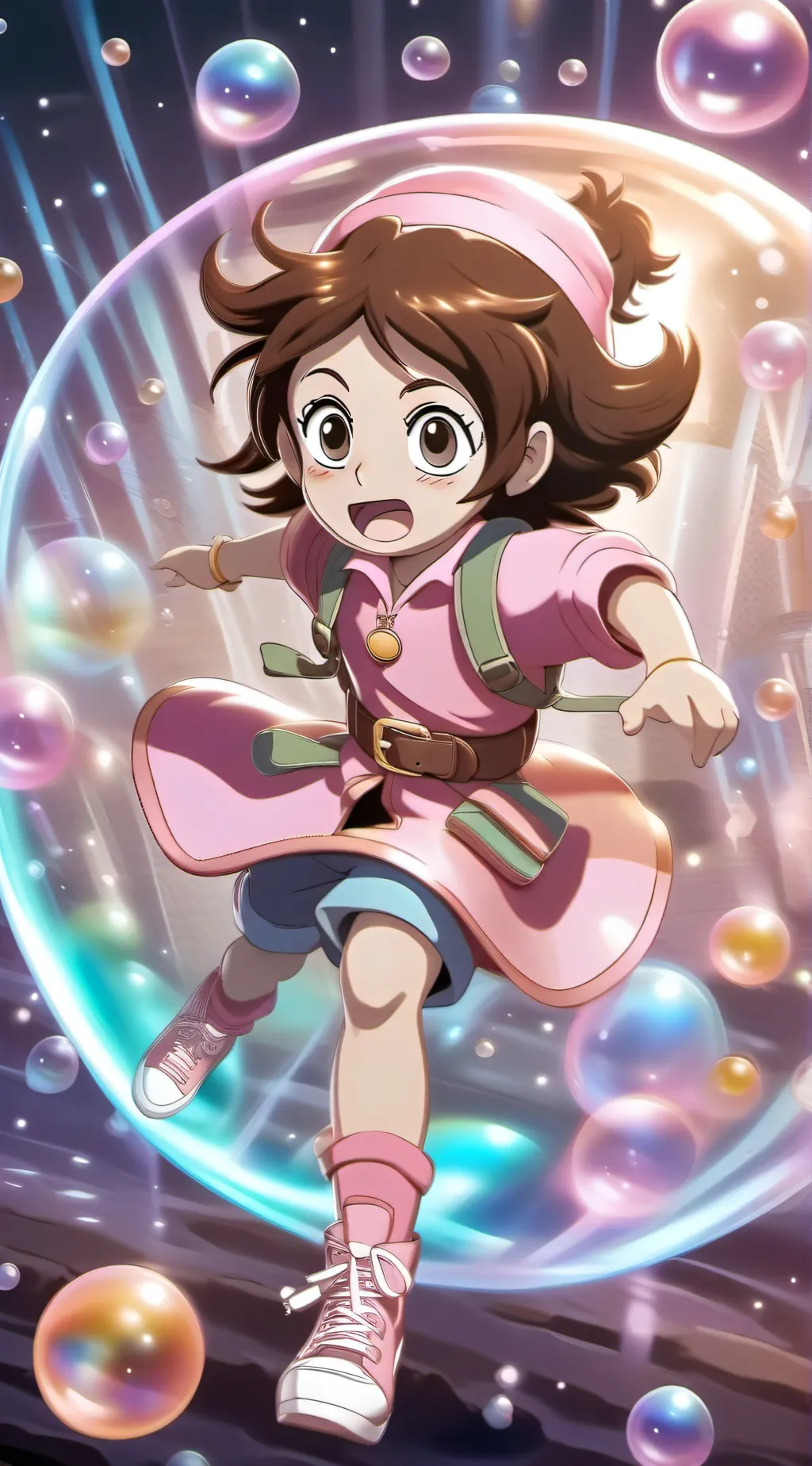 ai character: Uraraka background
