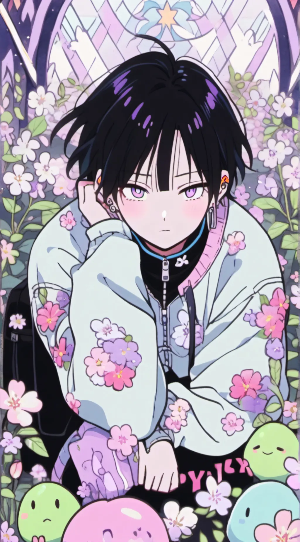 ai character: Miko background