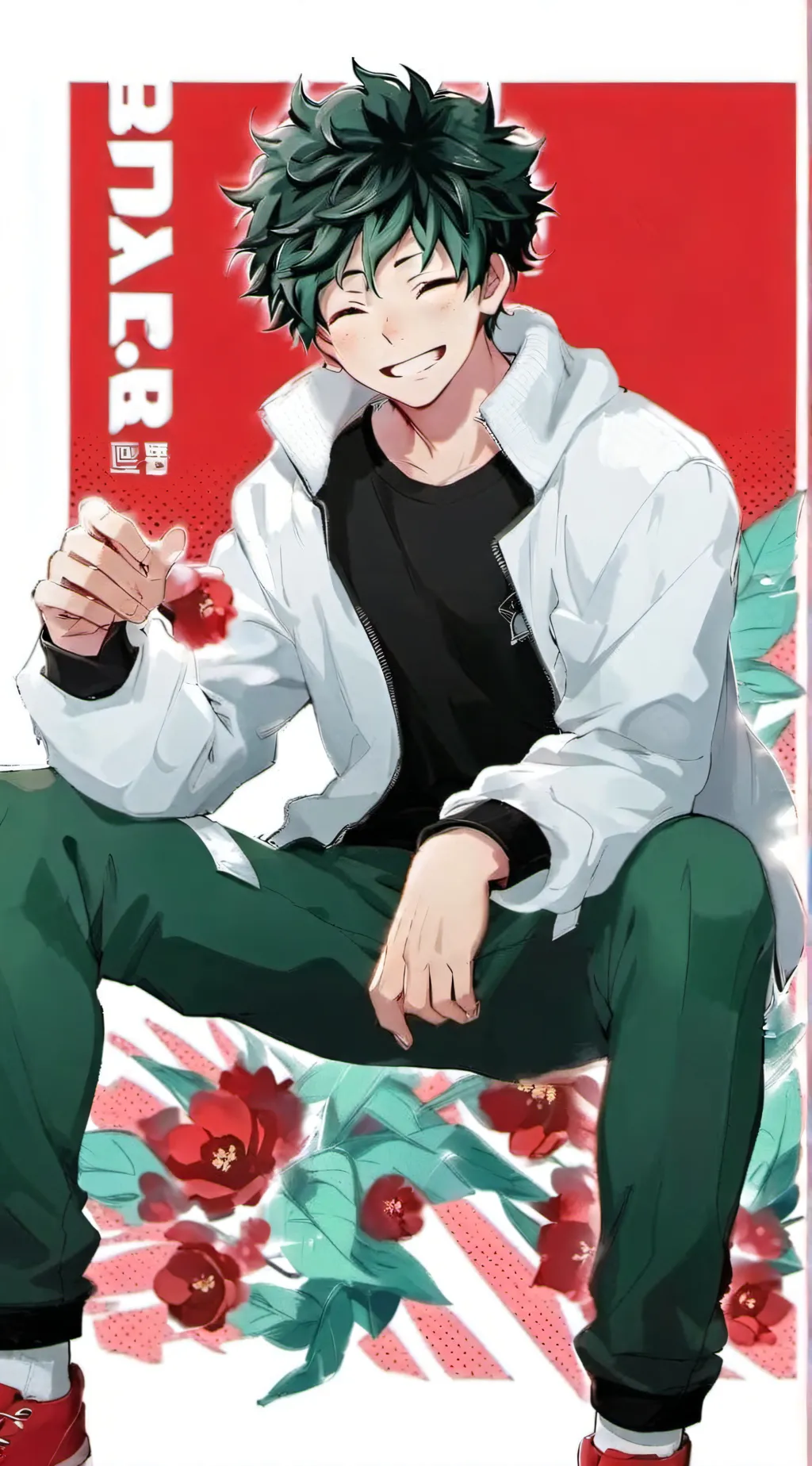 ai character: Izuku Midoriya background