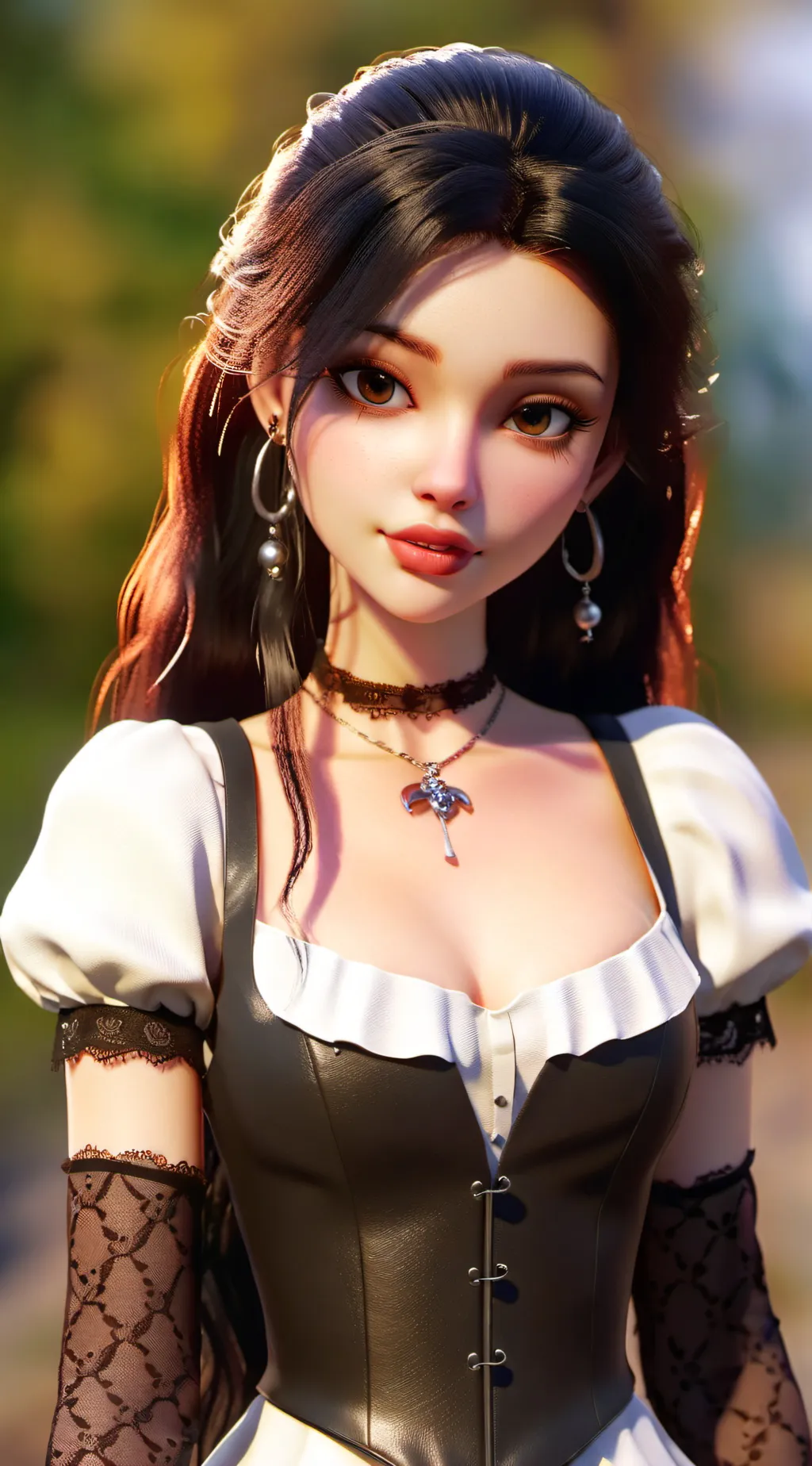 ai character: Aria background