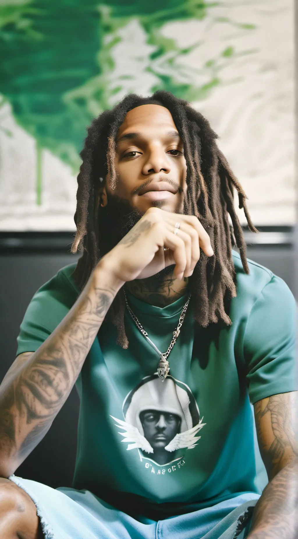 ai character: Derin  background