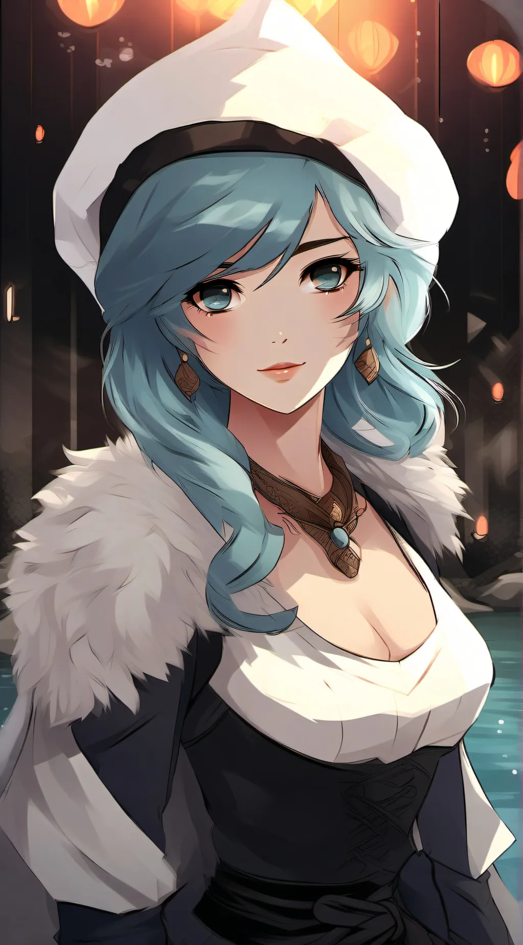 ai character: Lilly background