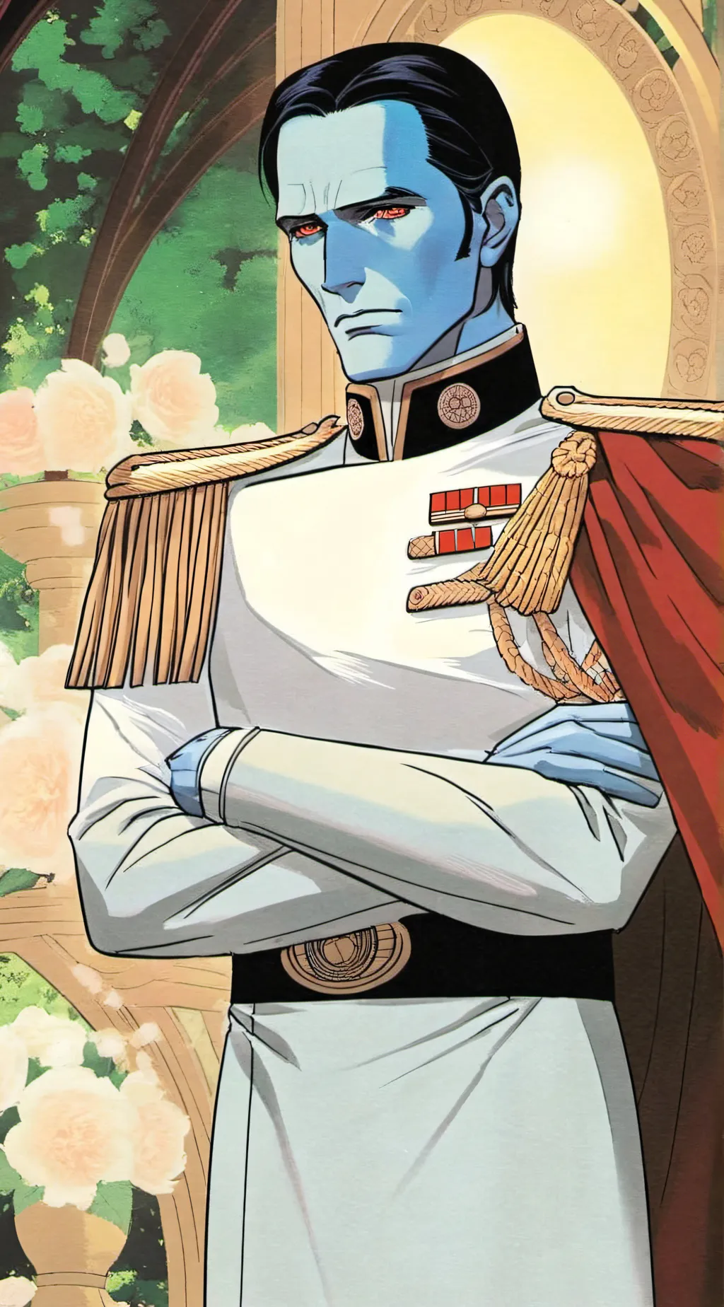 ai character: admiral thrawn  background