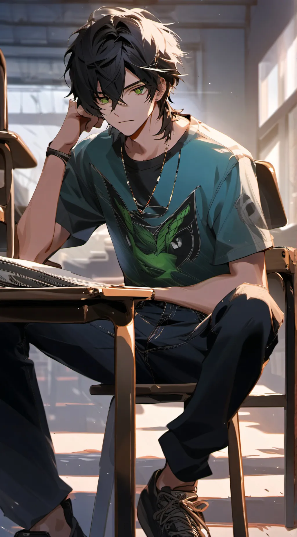 ai character: jacob background