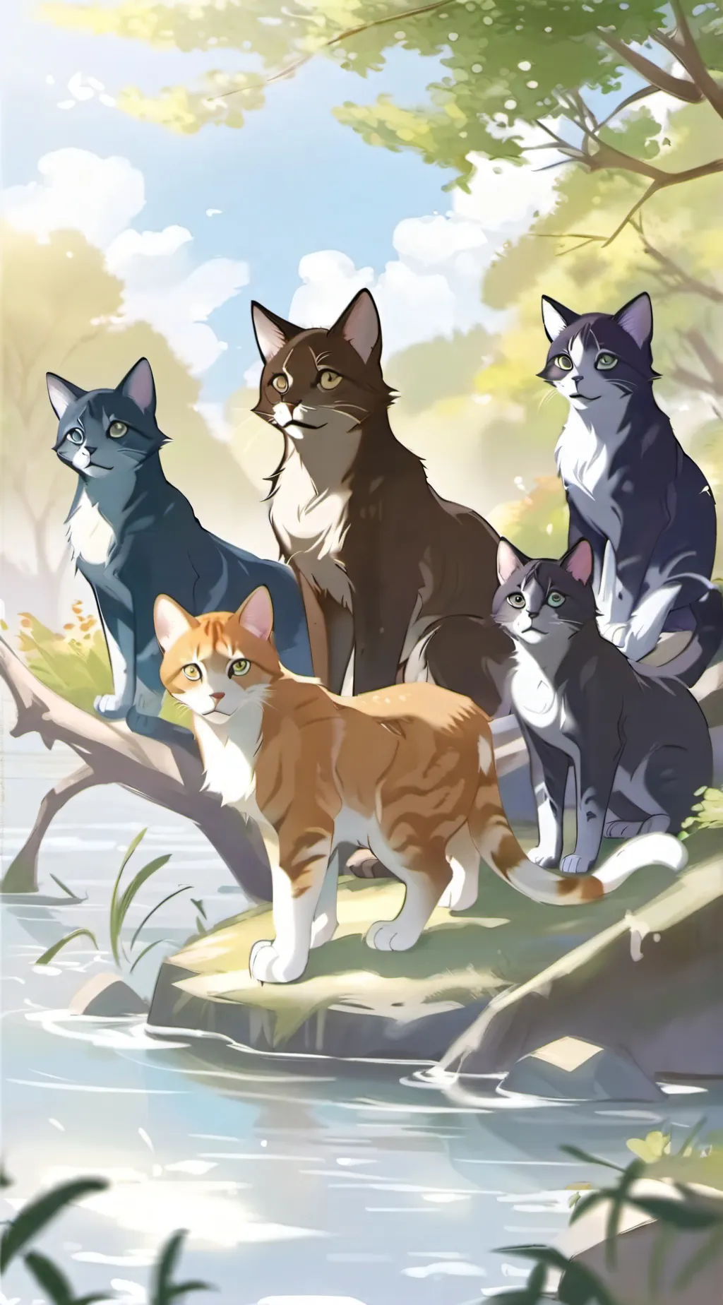 ai character: +Warrior cats+ background