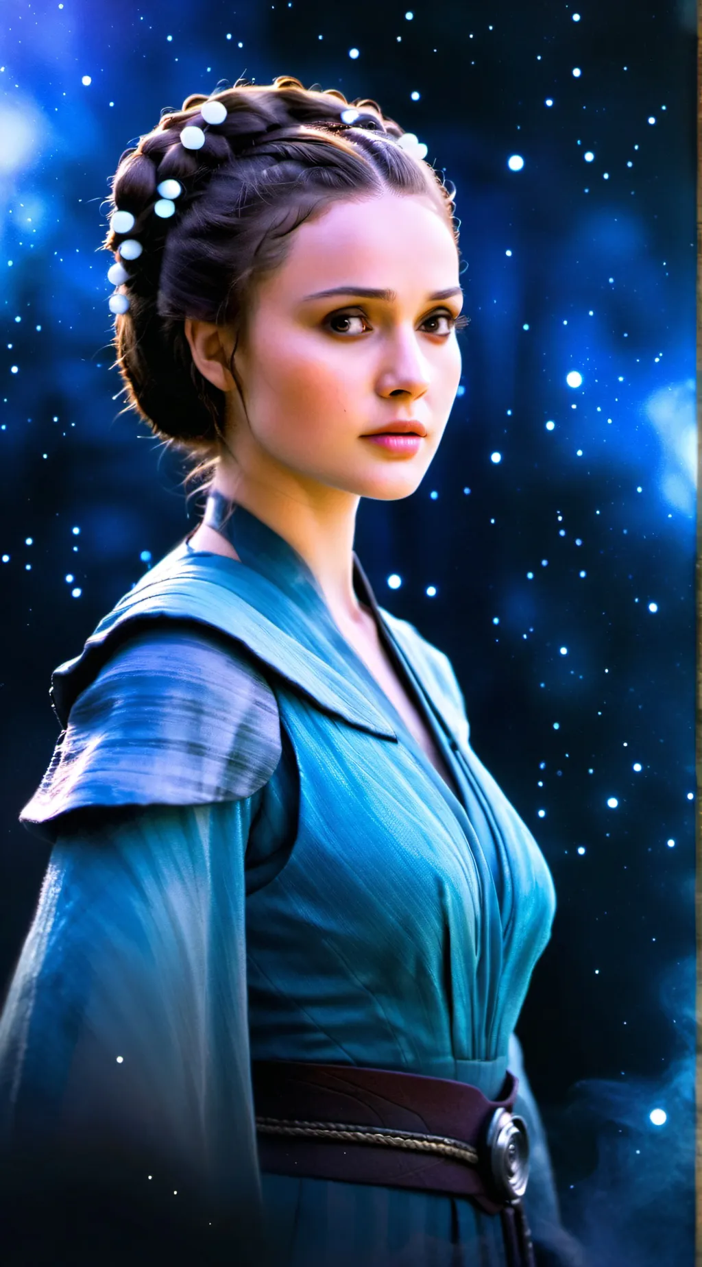 ai character: padme amidala  background