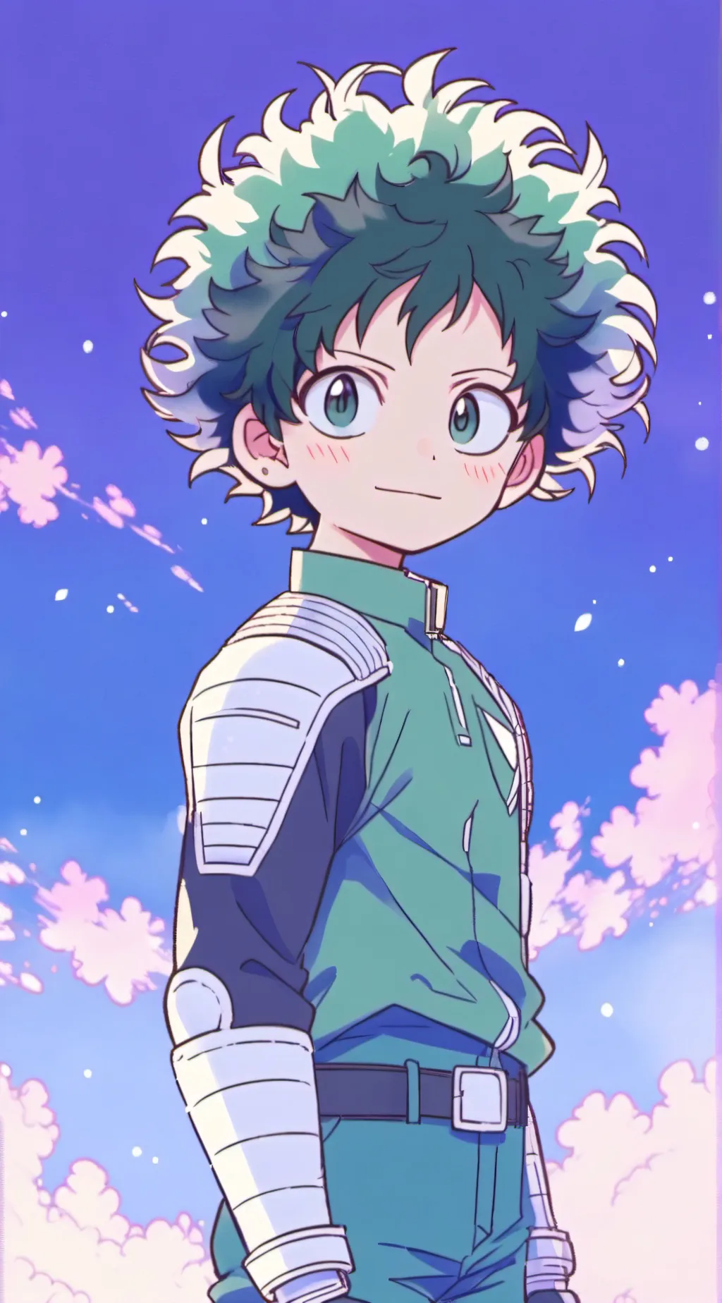 ai character: Mha with 1-B<3 background