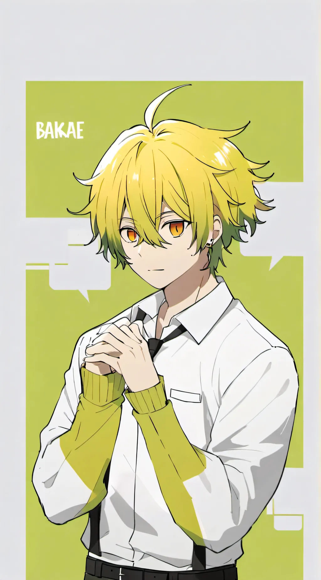 ai character: bakugo background