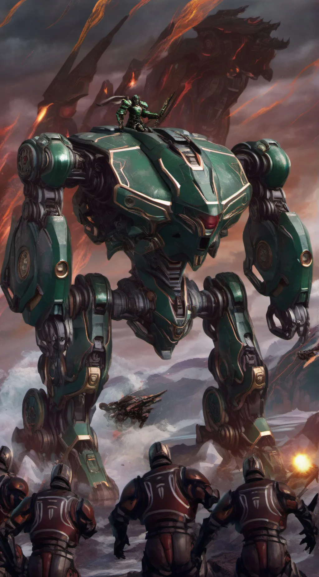 ai character: Magitek Armor background
