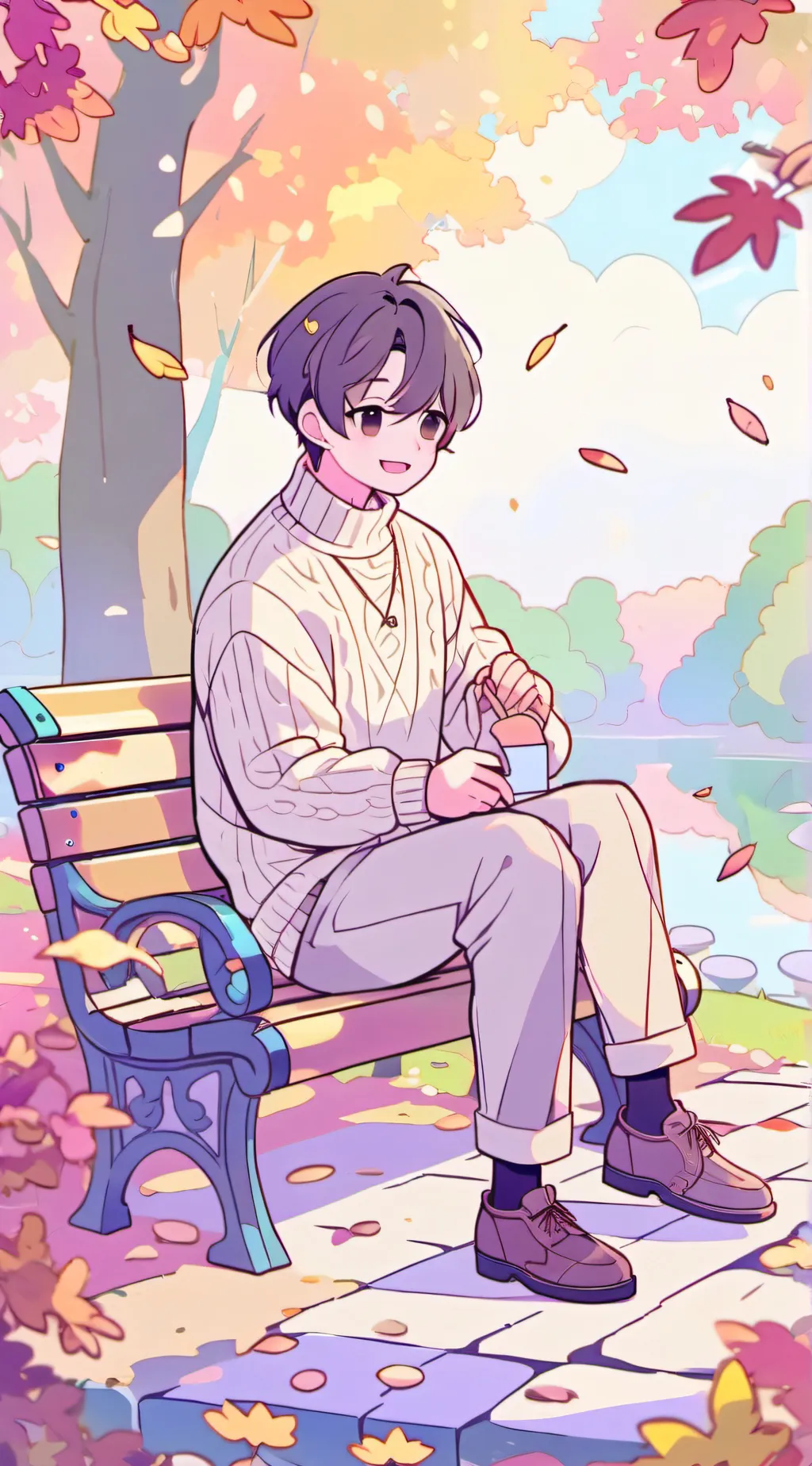 ai character: Harvey background