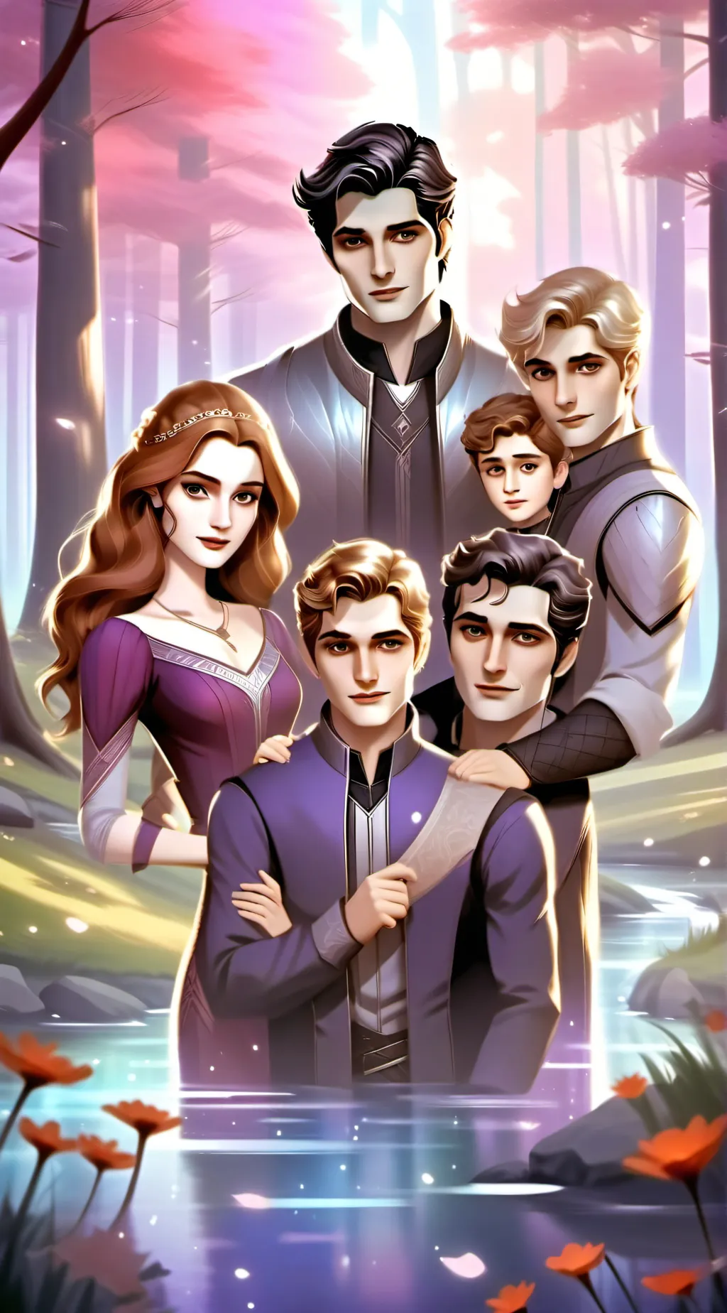 ai character: the cullen family background