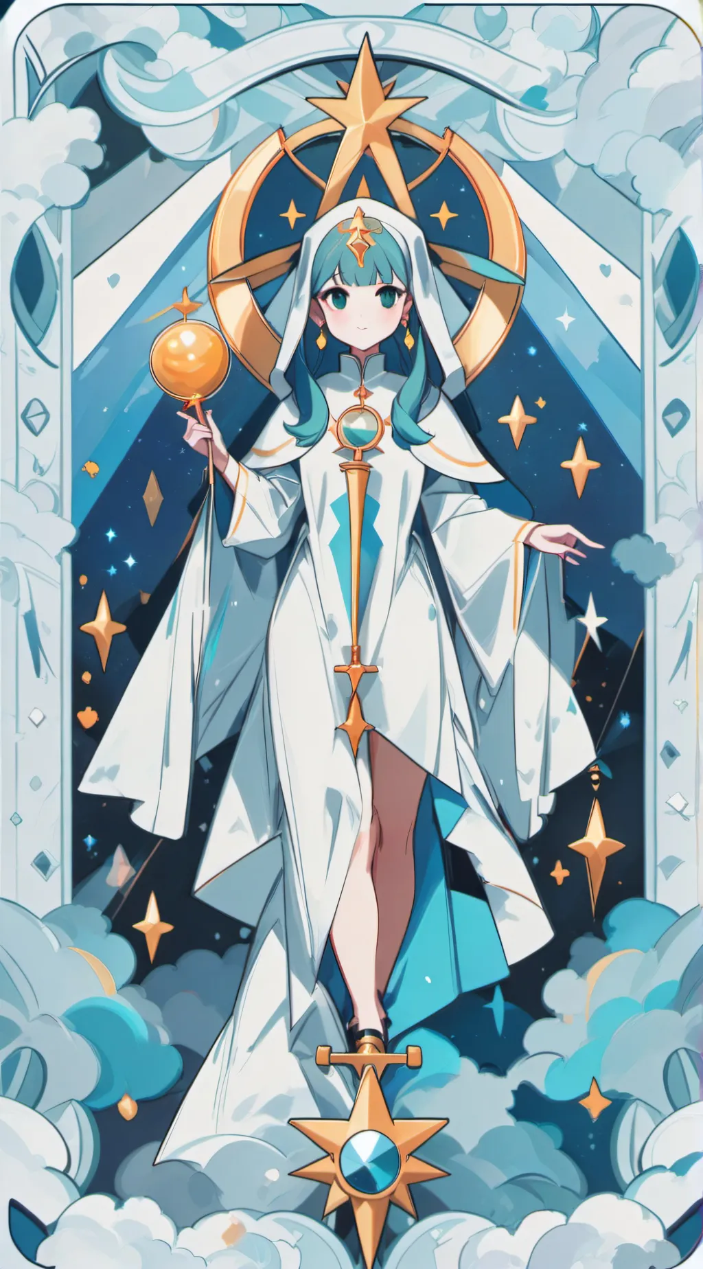 ai character: Rainbow sisters background