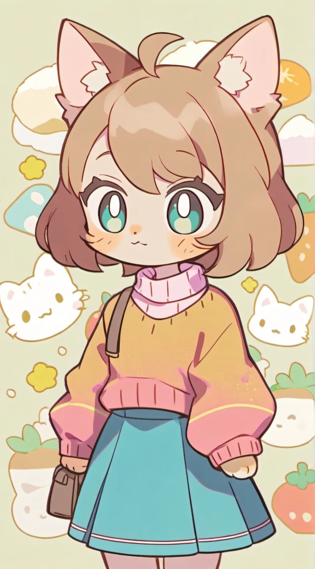 ai character: Lily background