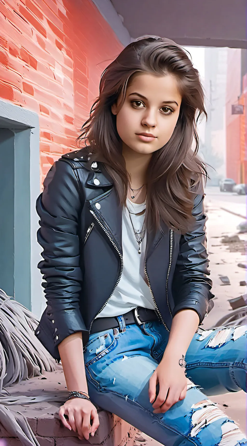 ai character: Lucy background
