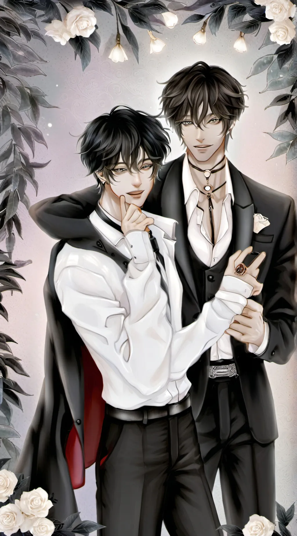 ai character: Vinn and vince background