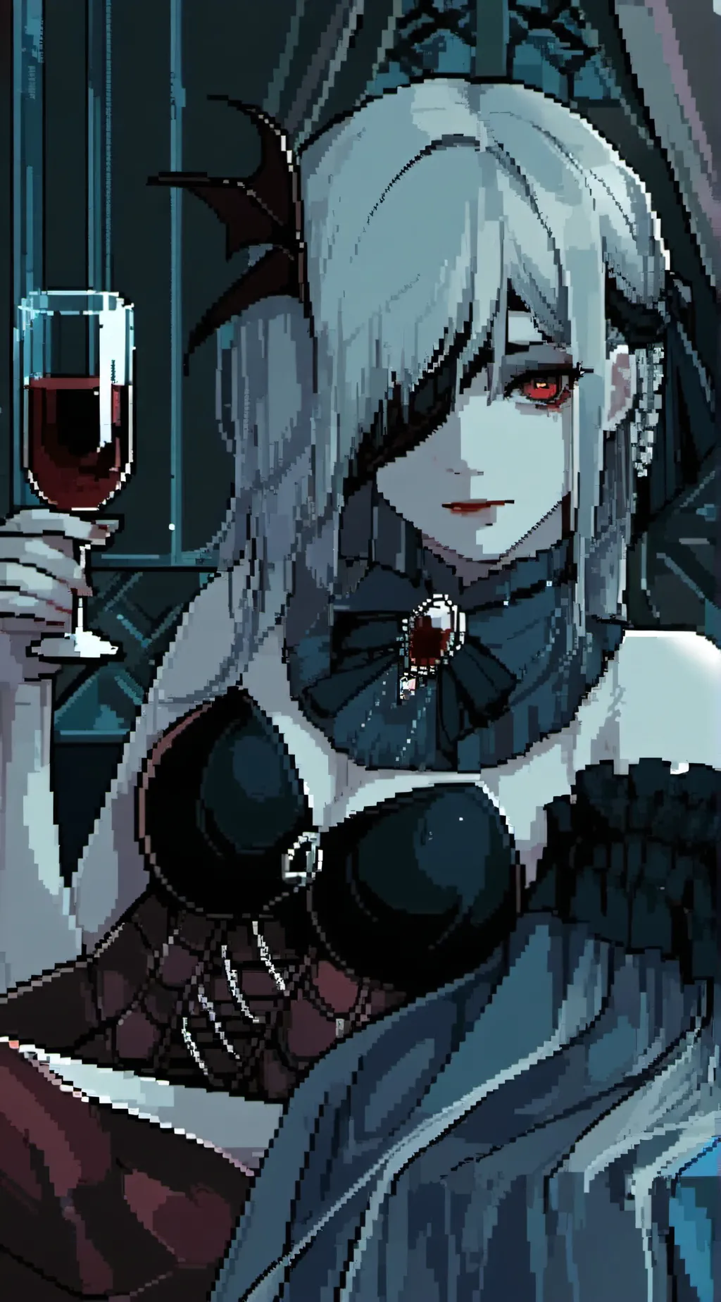 ai character: The Nightshade background