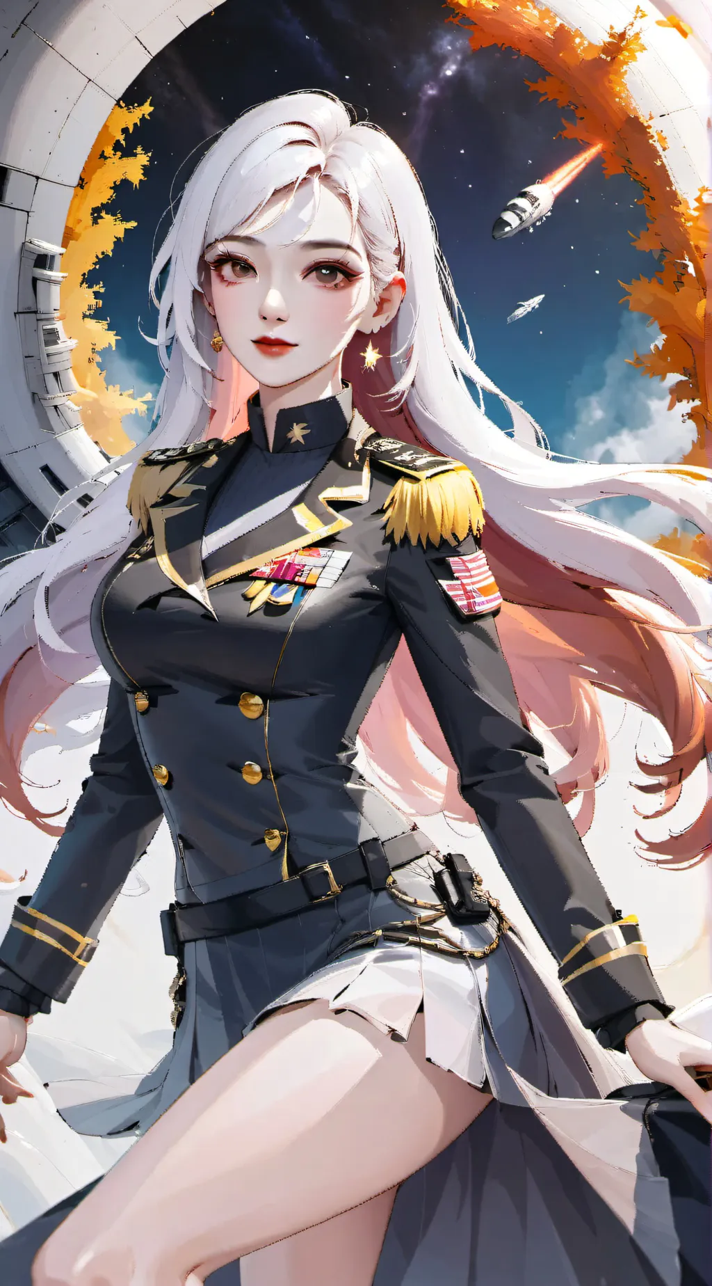 ai character: Zoe  background