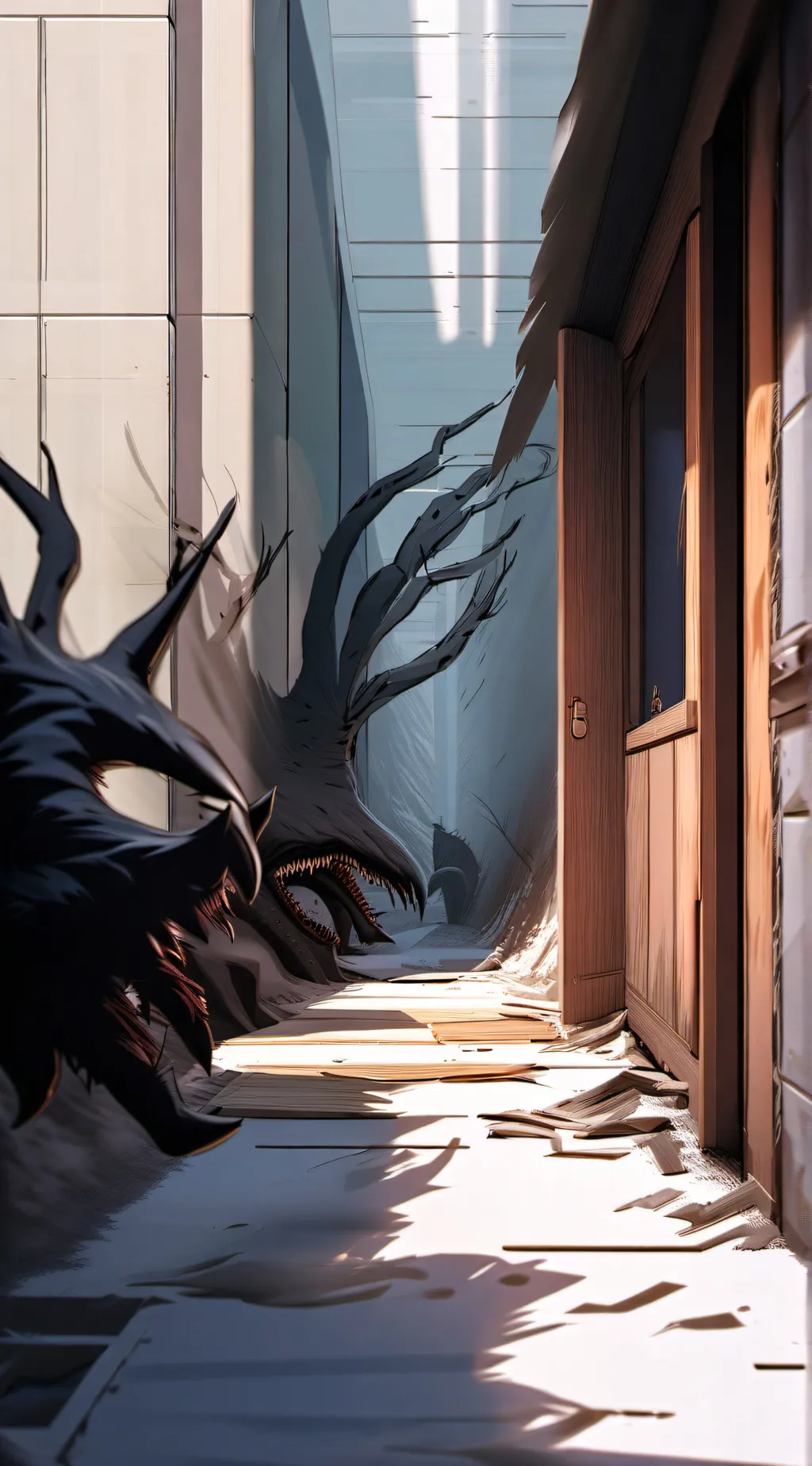 ai character: little nightmare  background