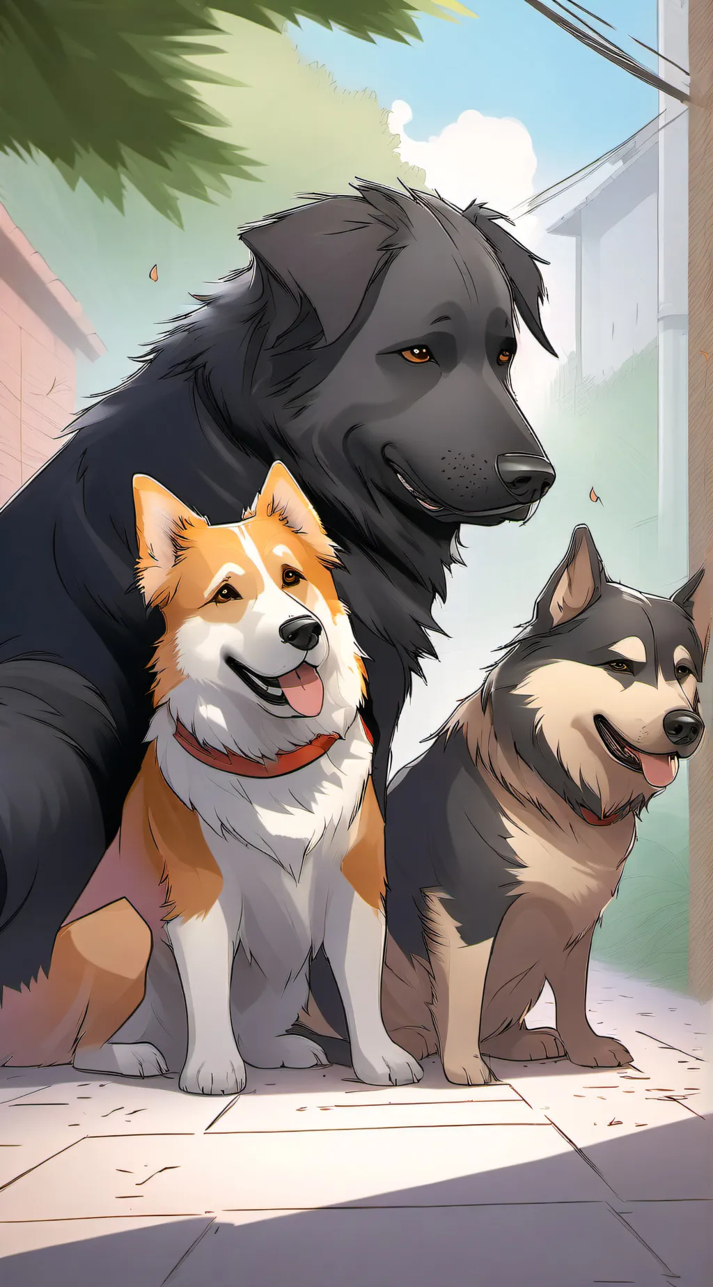 ai character: ash,jai,ahlia background