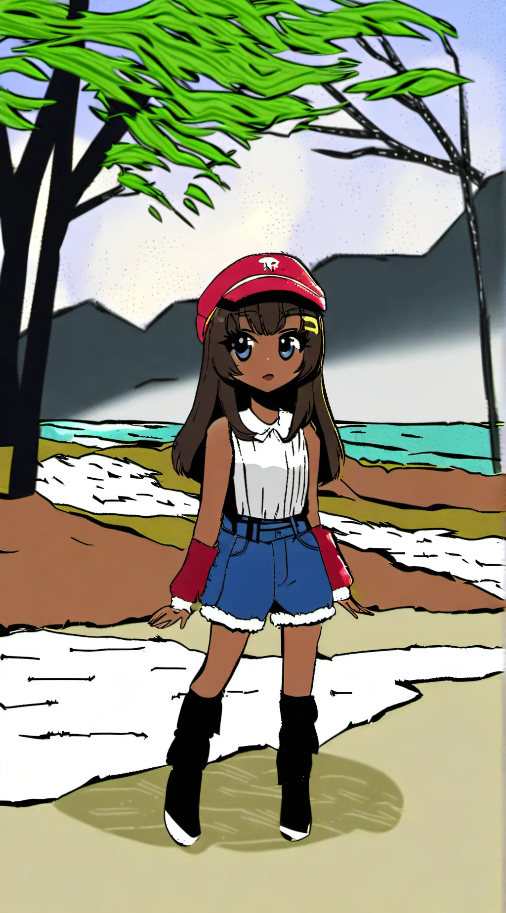 ai character: kamlee background