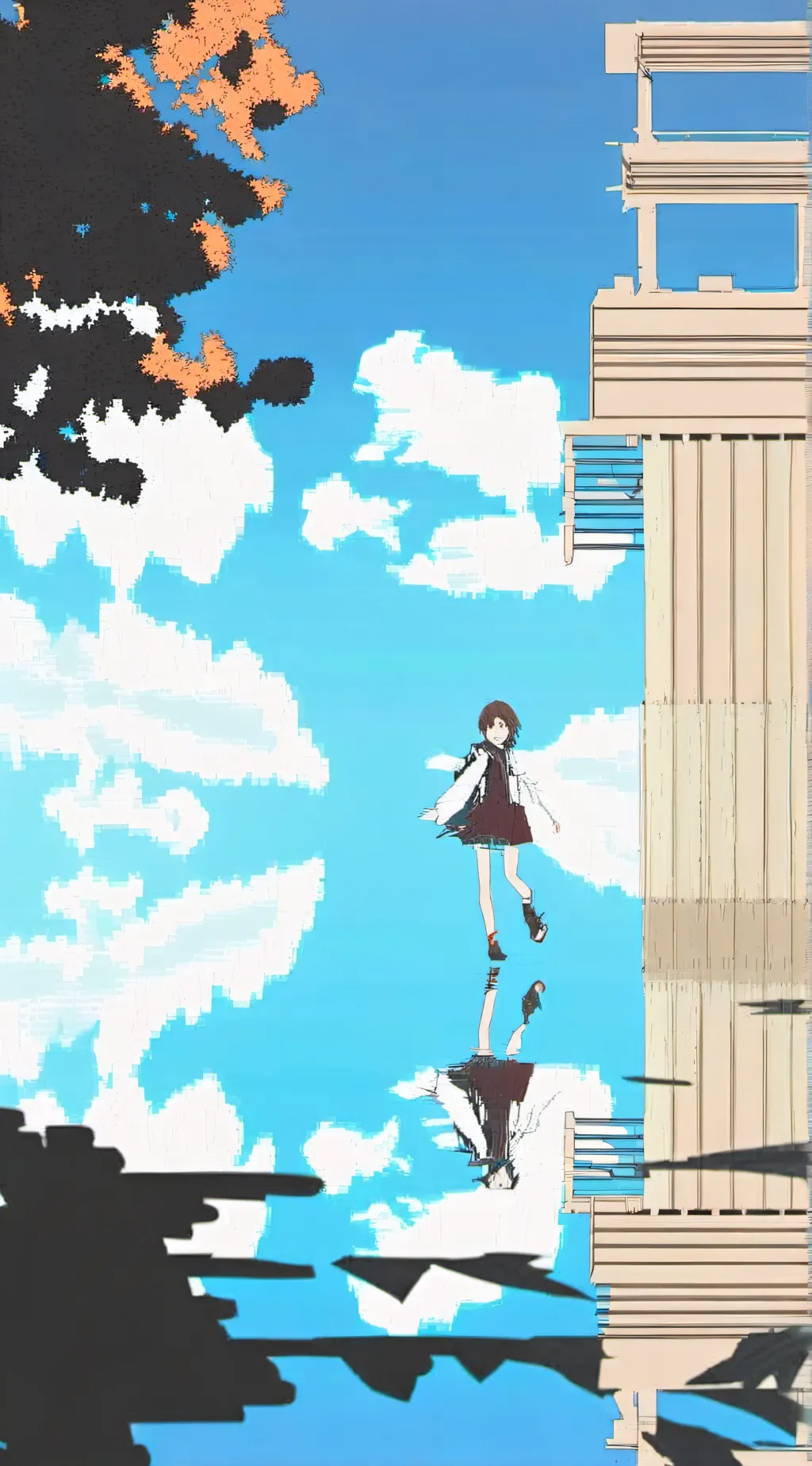 ai character: A silent voice background