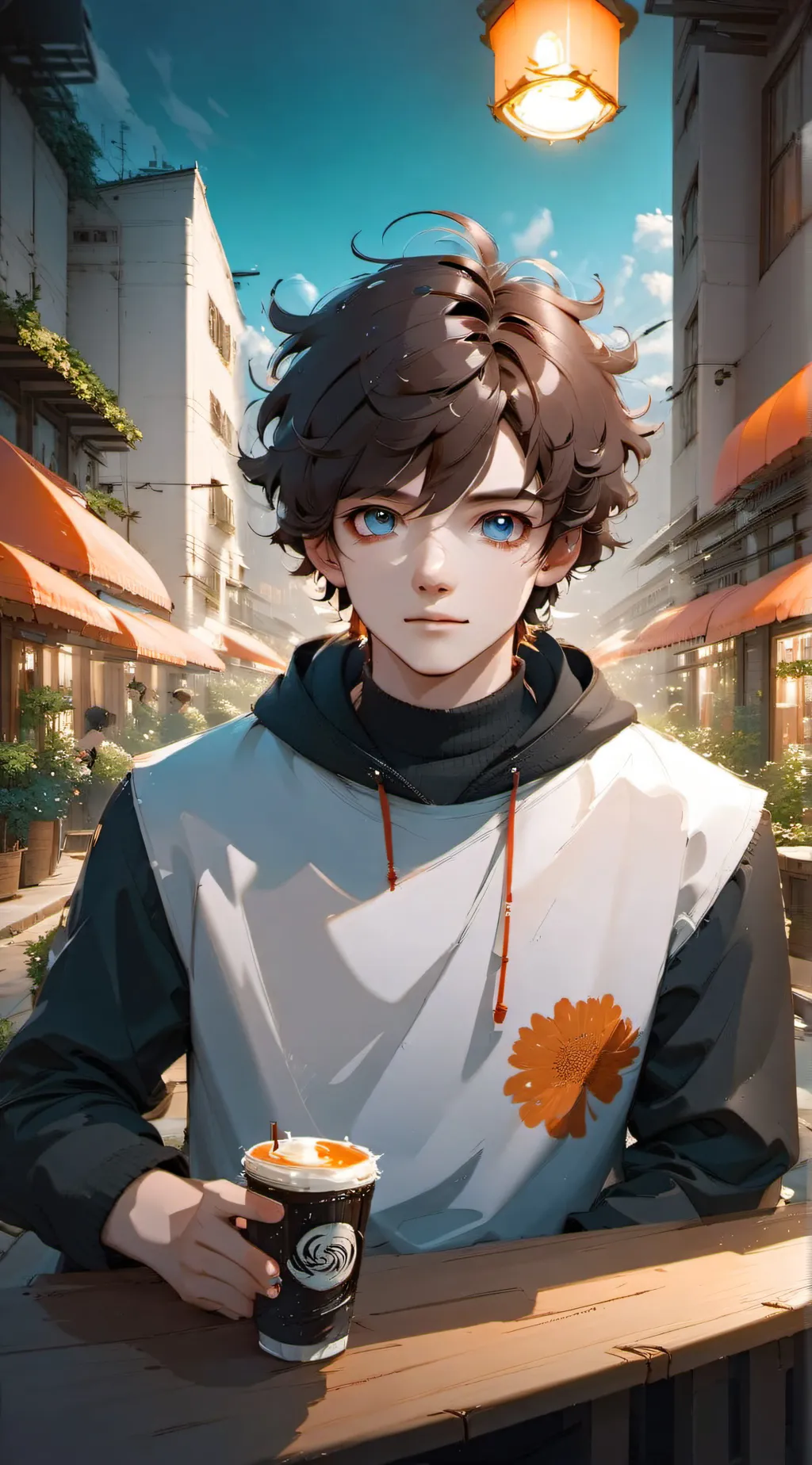 ai character: Alex  background