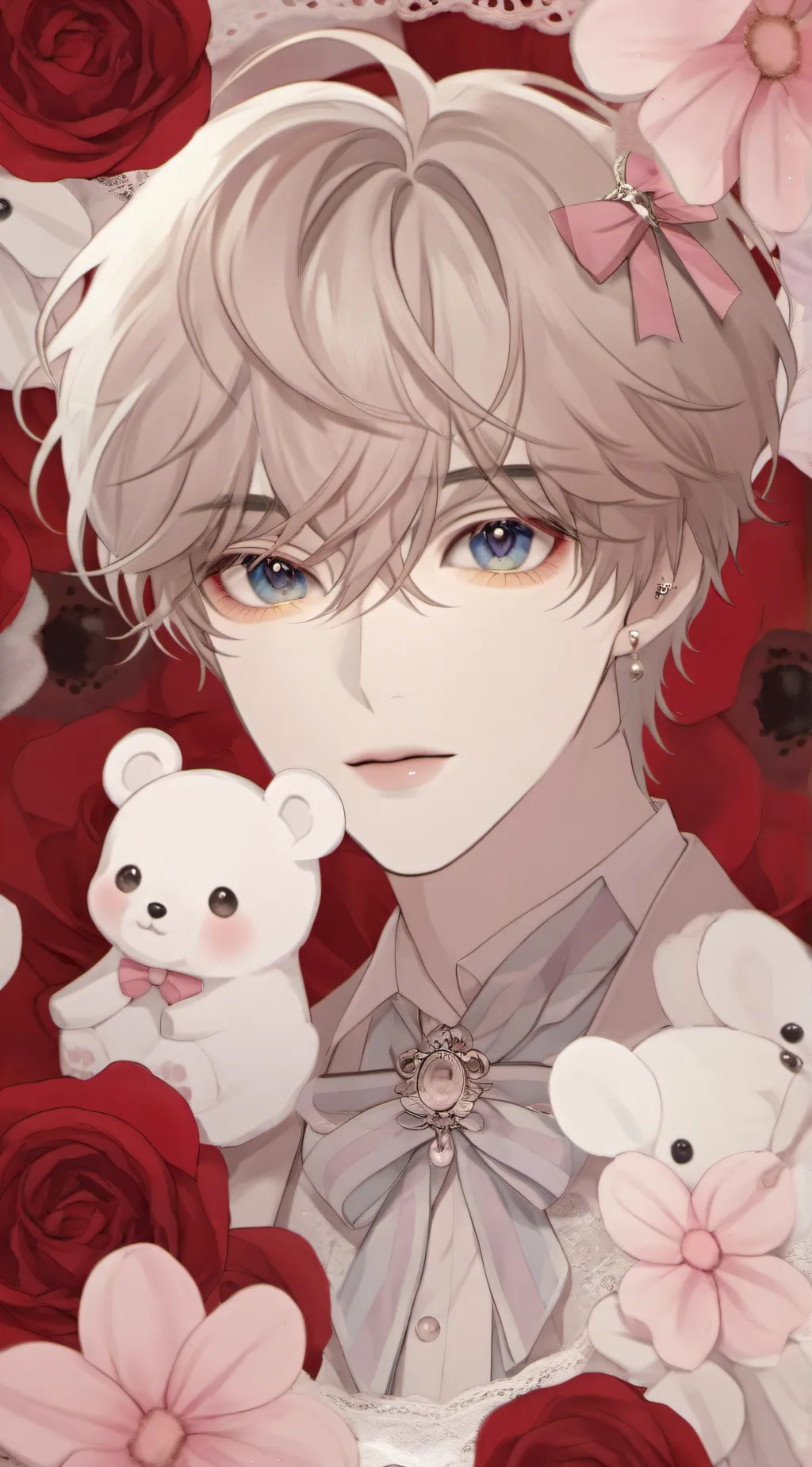 ai character: Easton  background