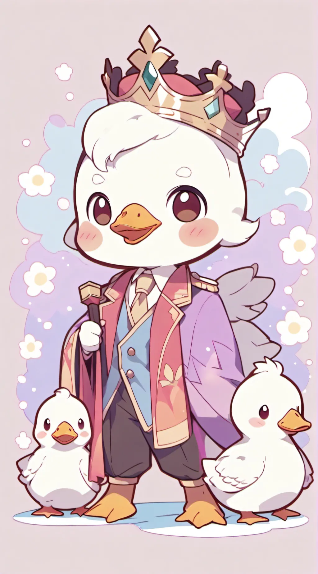 Talkie AI - Chat with ducky king of duck