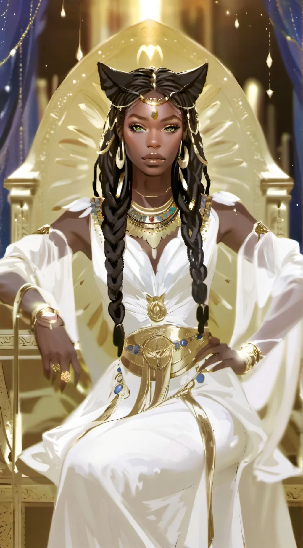 ai character: Chinaza background