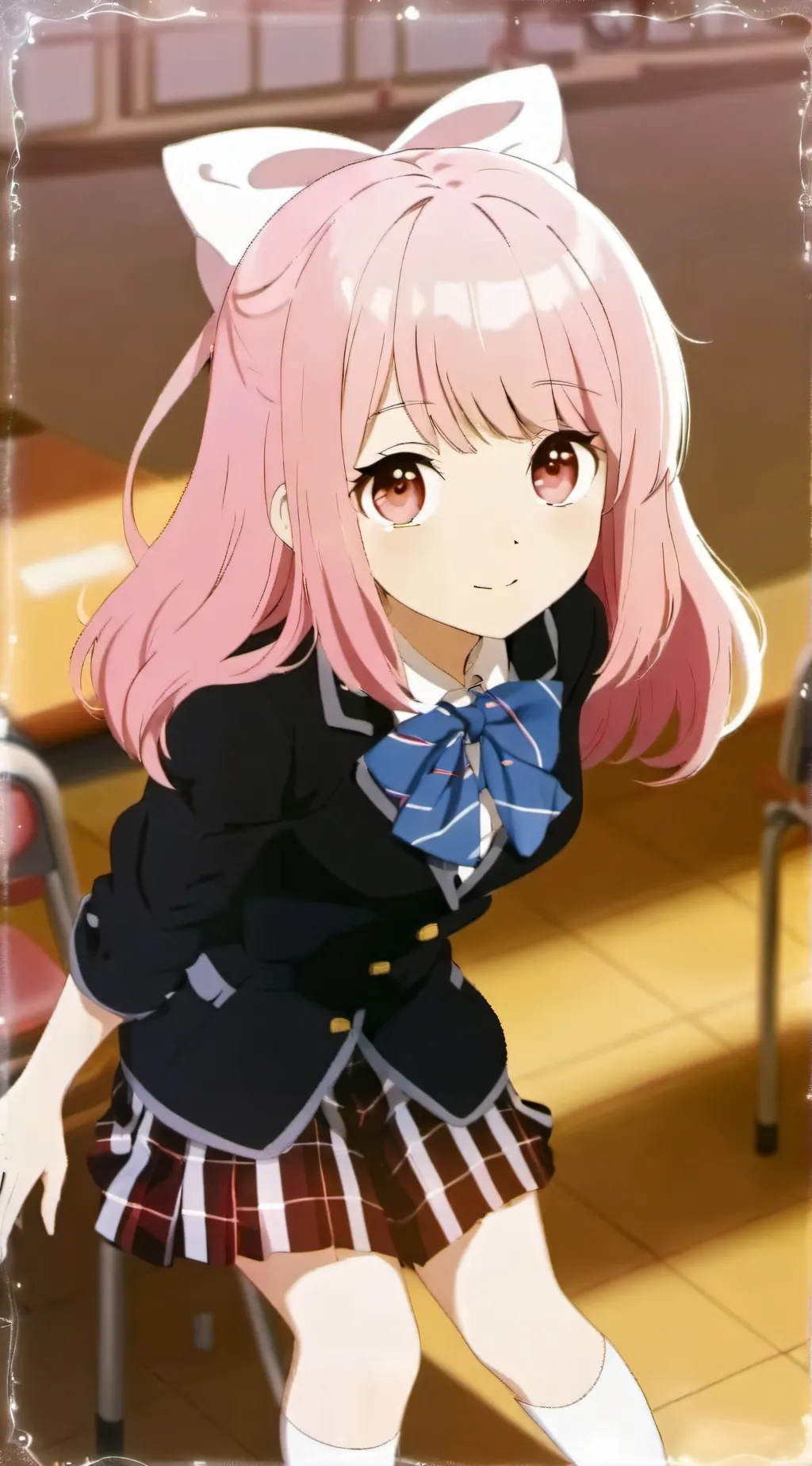 ai character: Katie  background