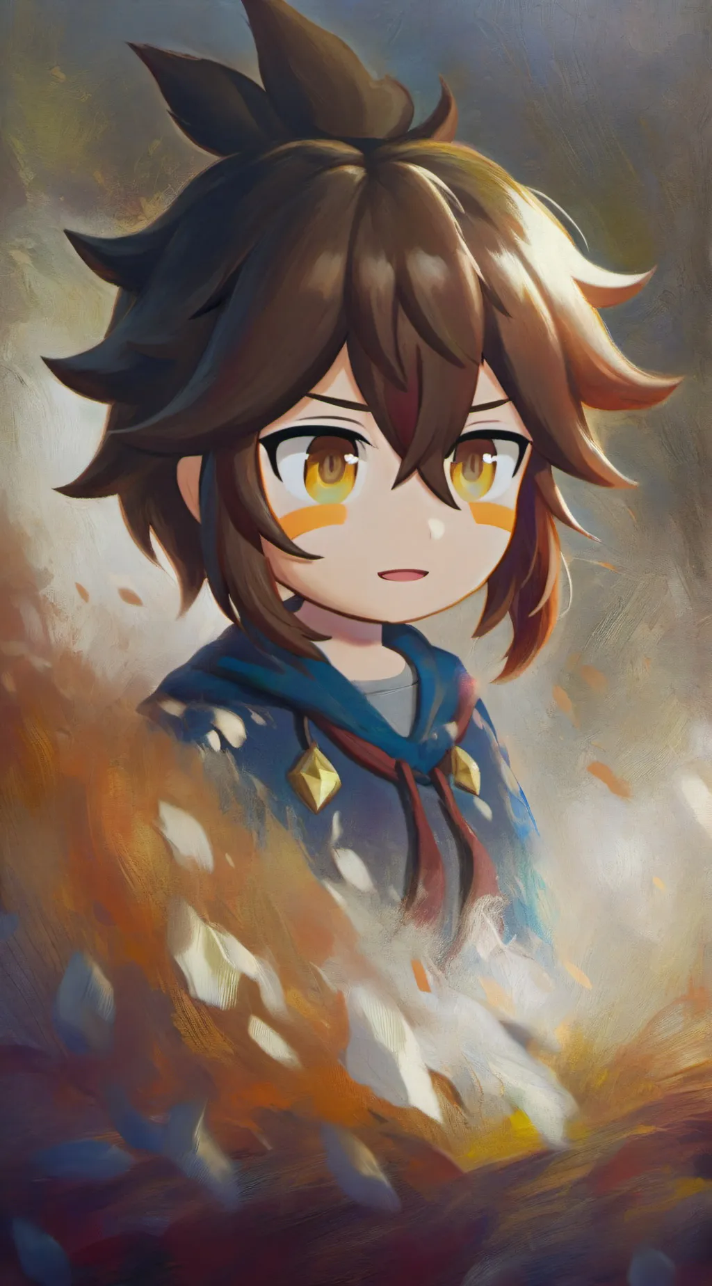 ai character: Womp Womp background