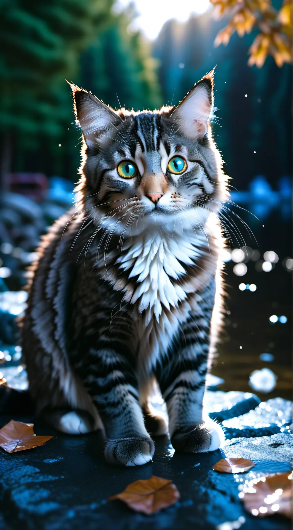ai character: Luna background