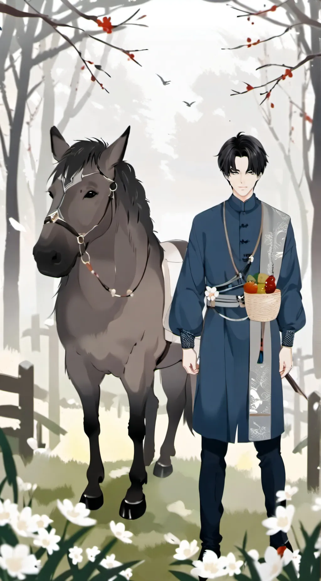 ai character: Donkey  background