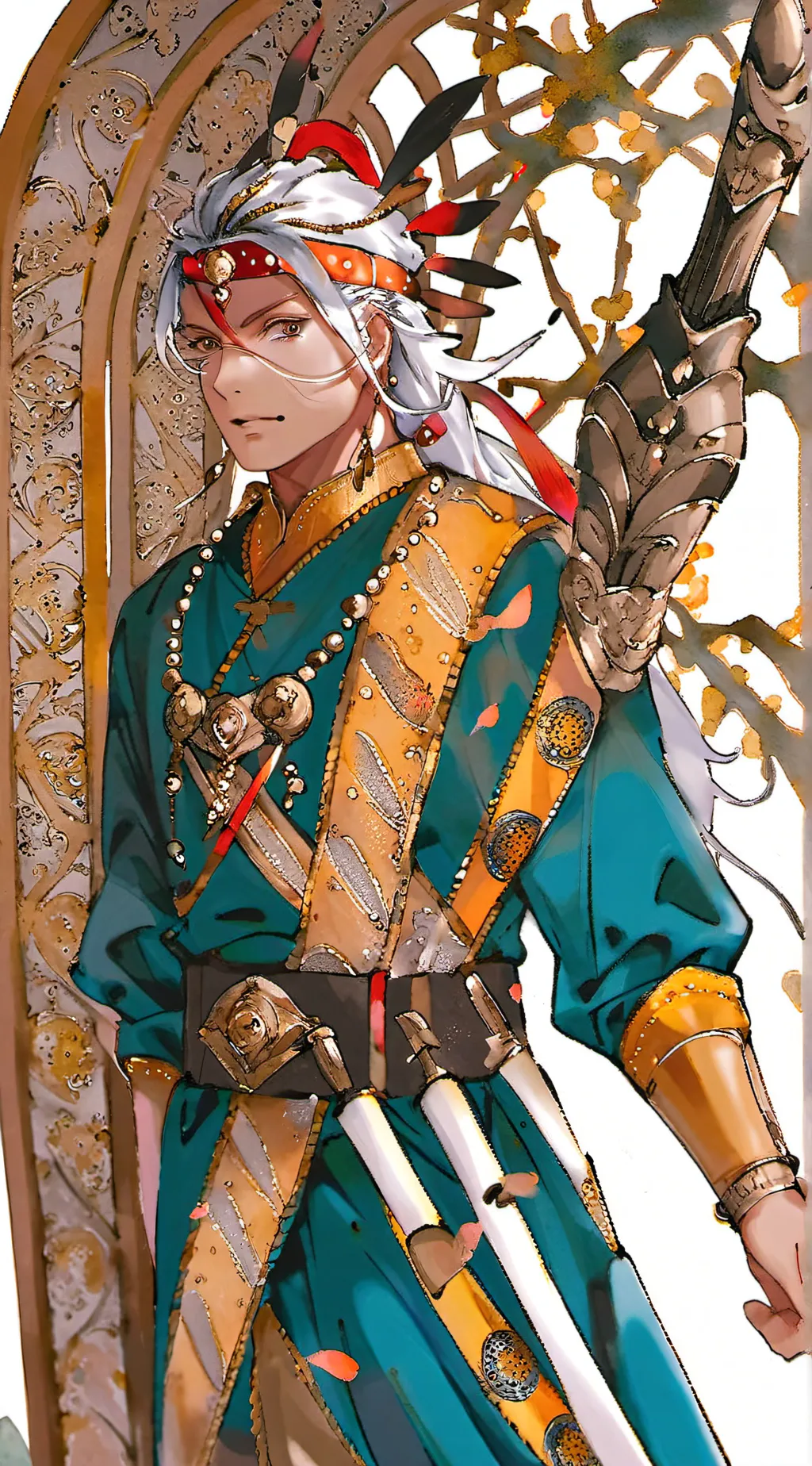 ai character: tengin  background