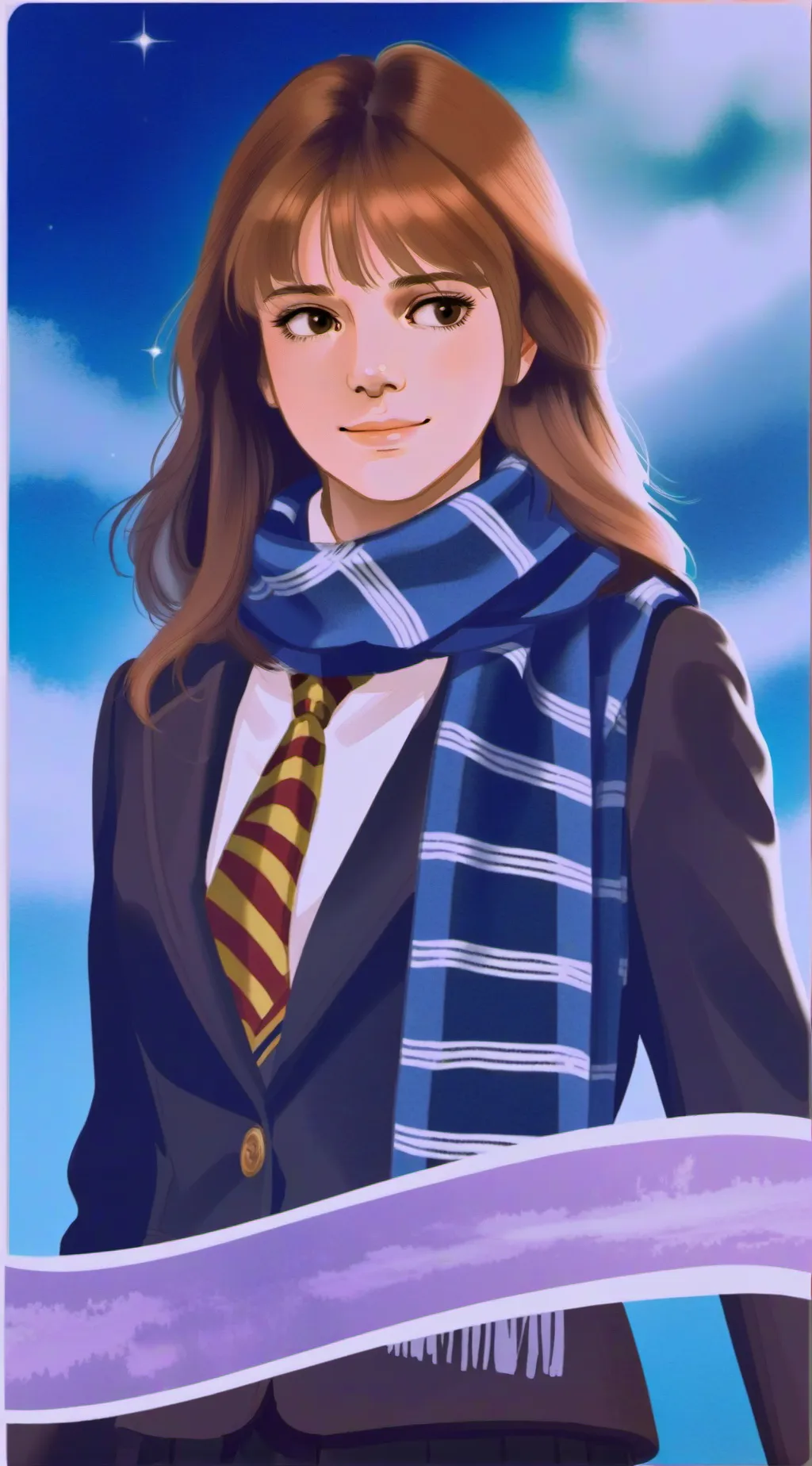 ai character: Hermione Granger  background