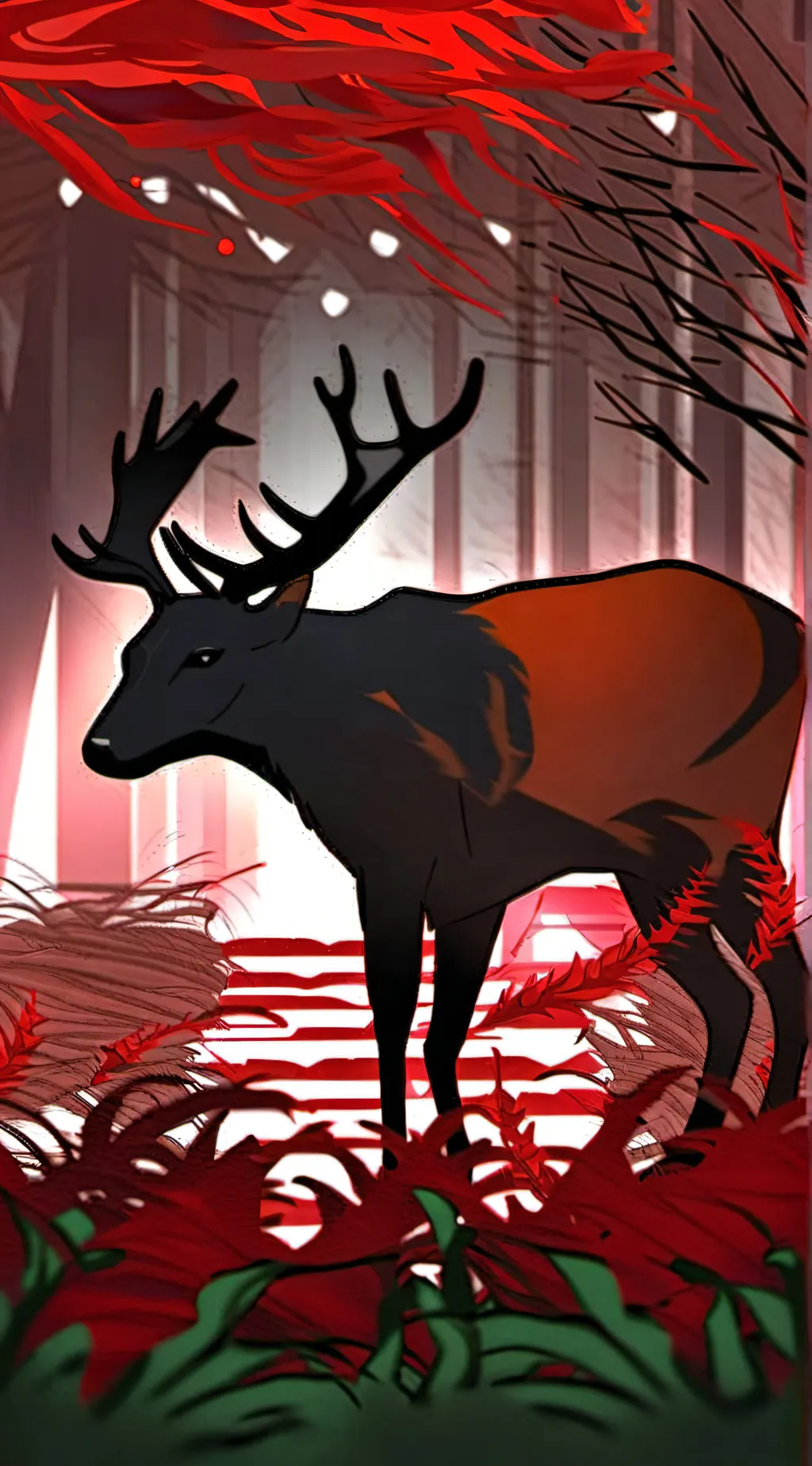 ai character: Hazbin animals  background