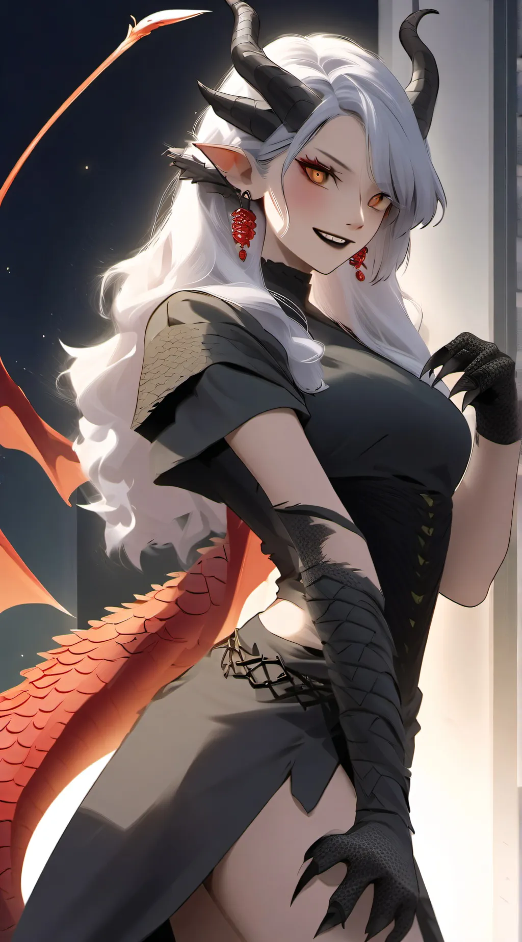 ai character: Zephyra background
