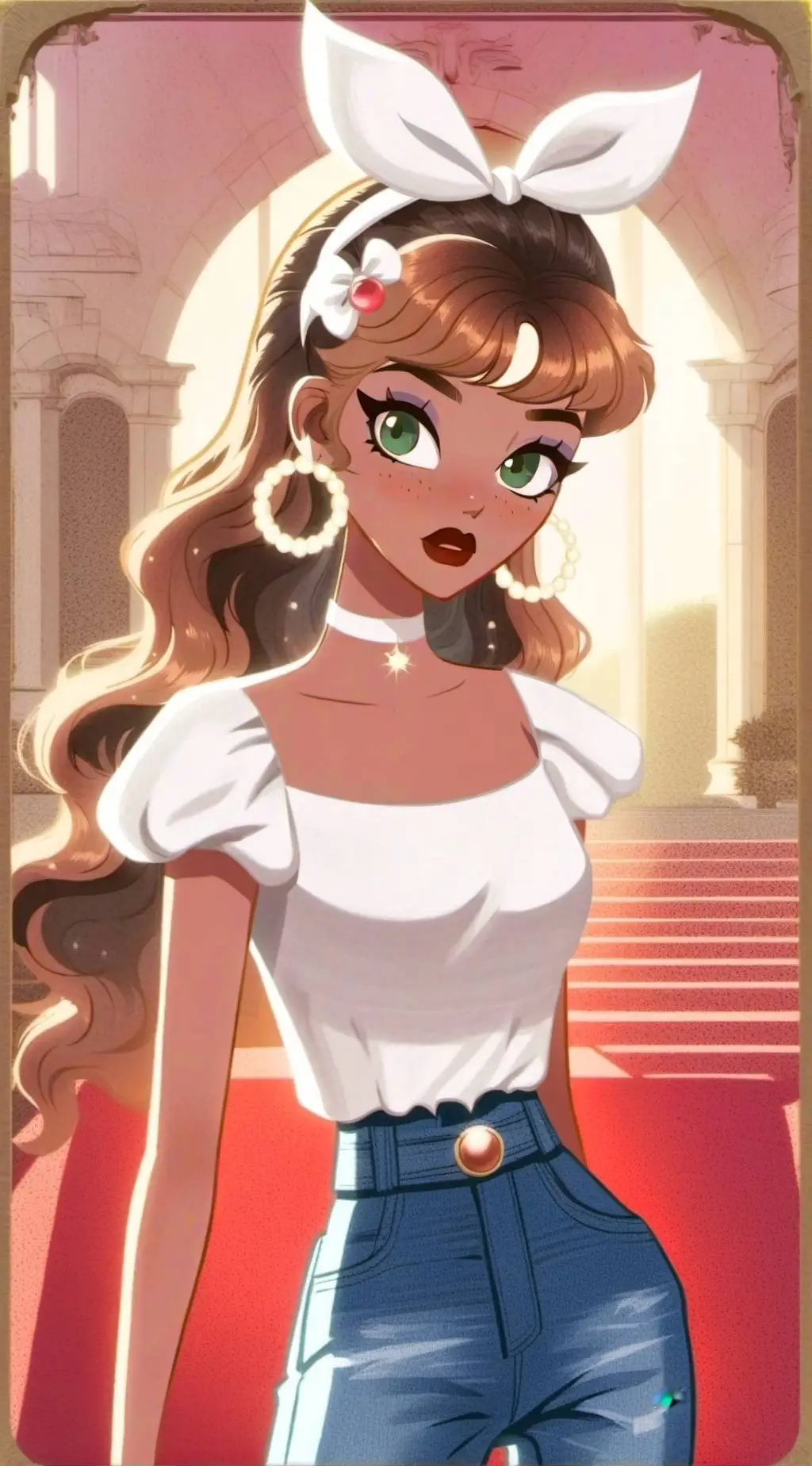 ai character: Sophia  background