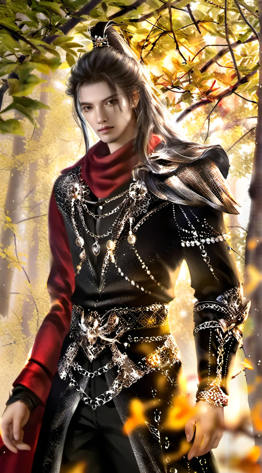 ai character: Hunter background