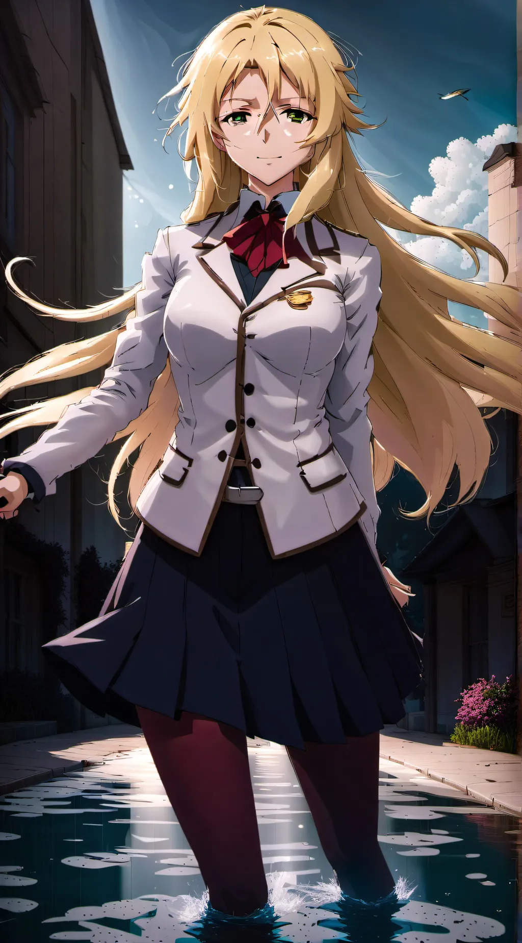 ai character: Claudia Enfield background