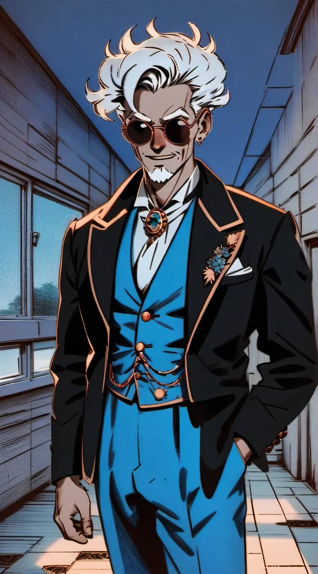 ai character: Mr Hartfelt background