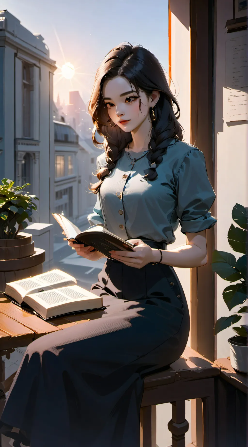 ai character: Emily background