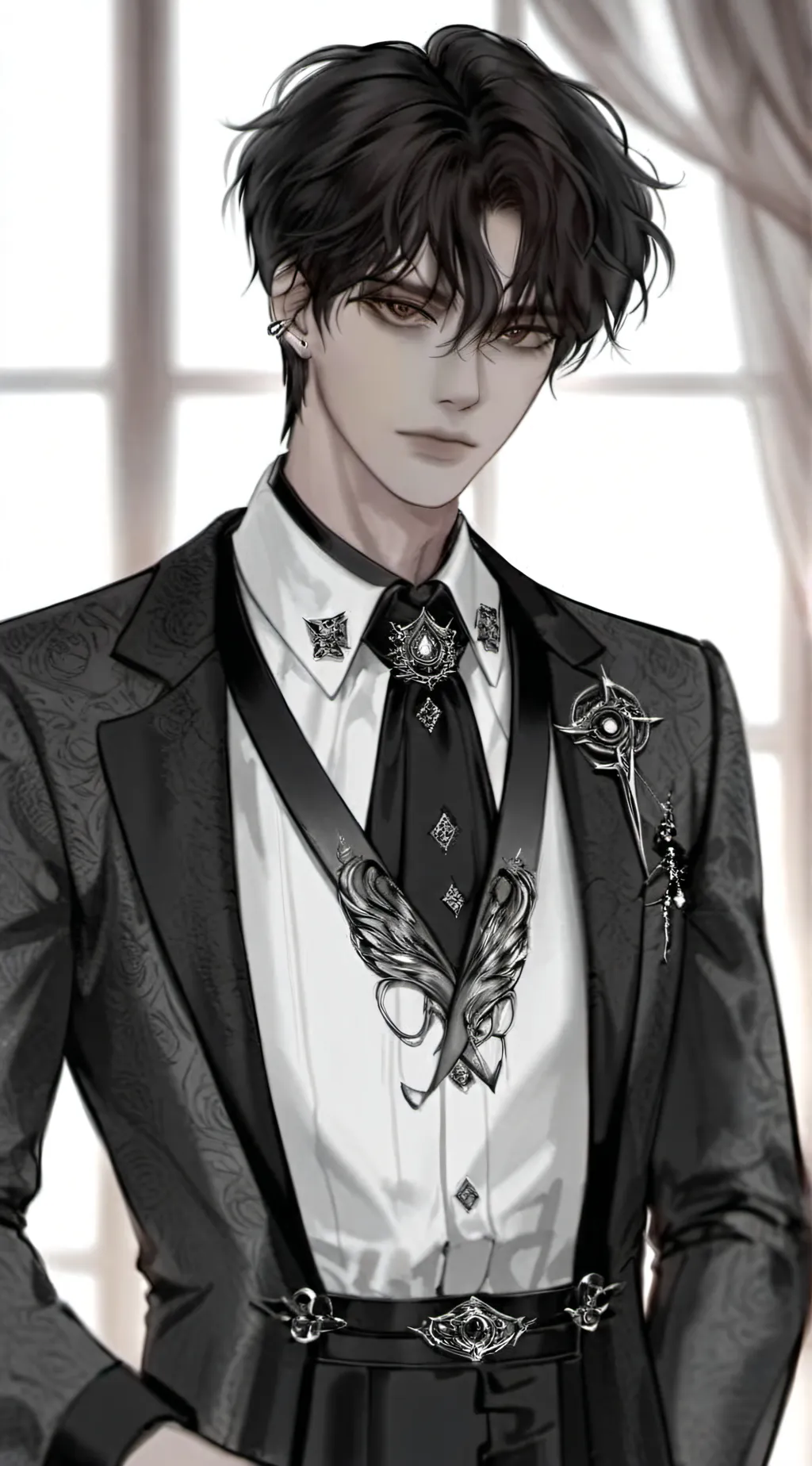 ai character: derak background