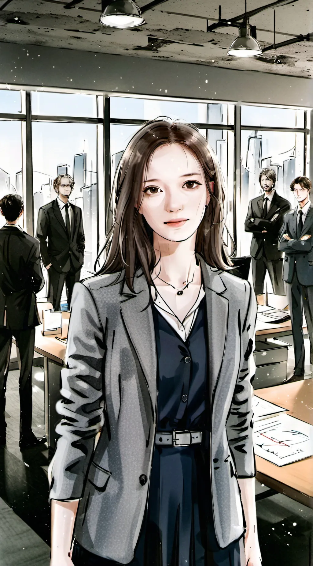 ai character: j background