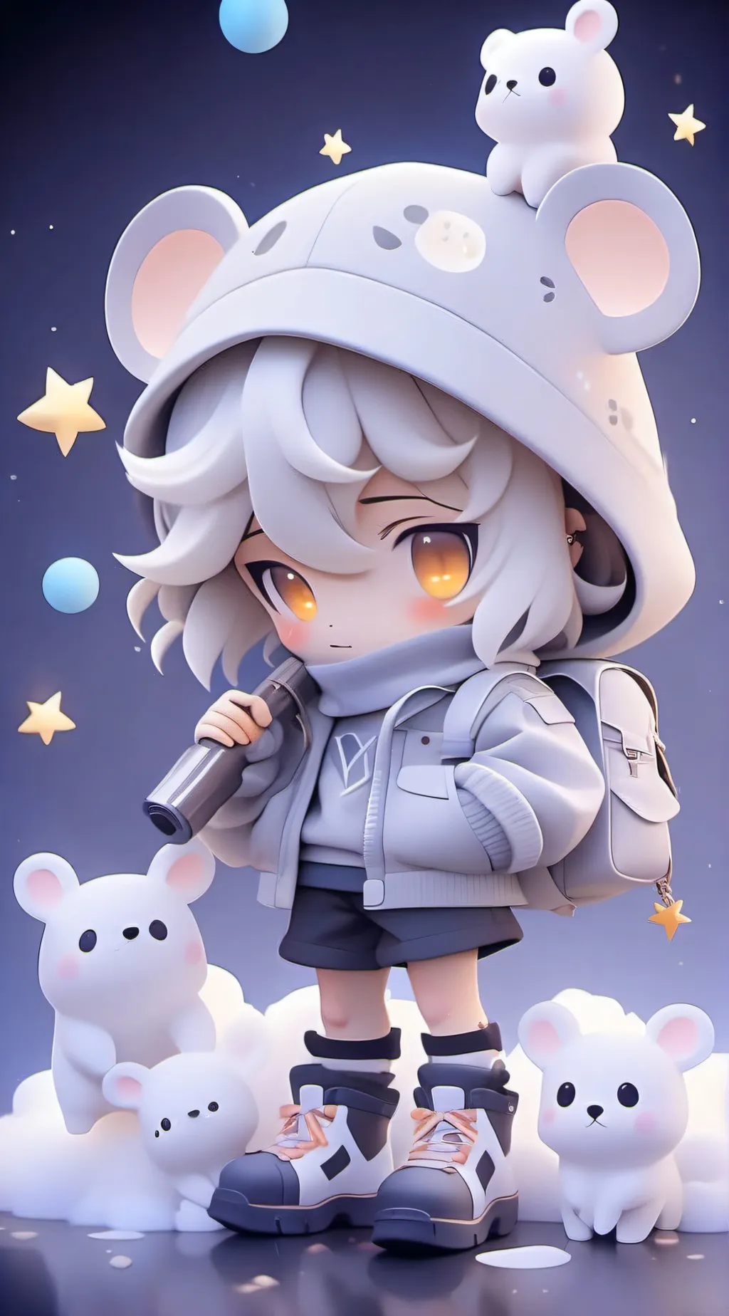 ai character: The Hashira  background