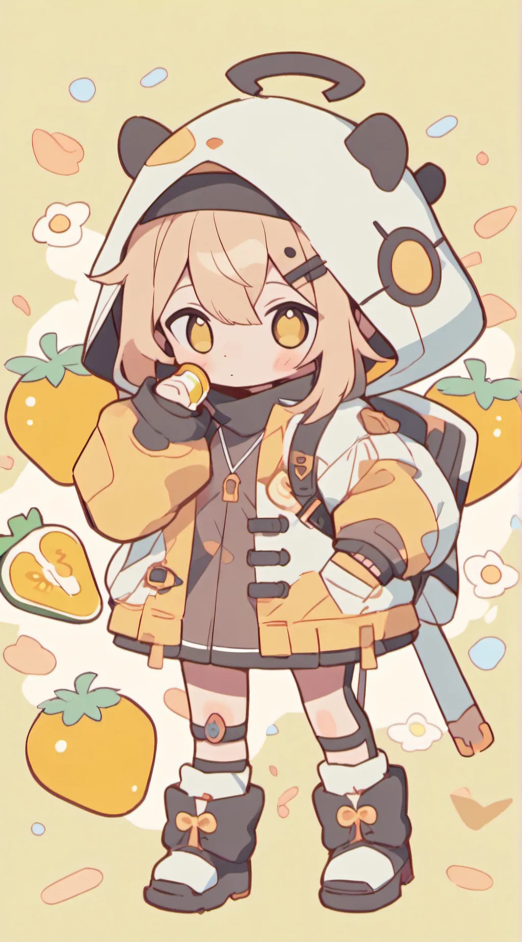 ai character: kim lyssa background