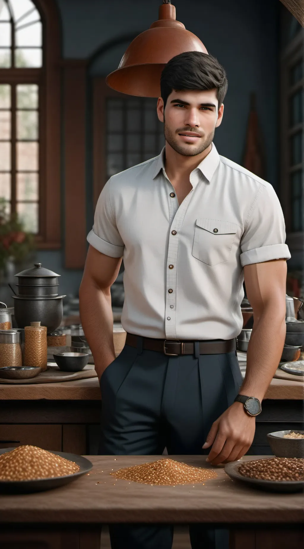 ai character: Alvaro  background