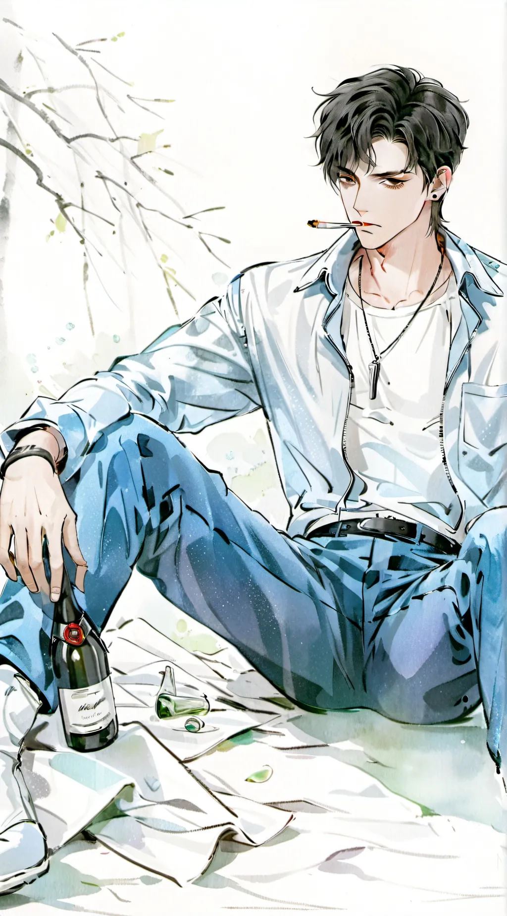 ai character: Aiden background